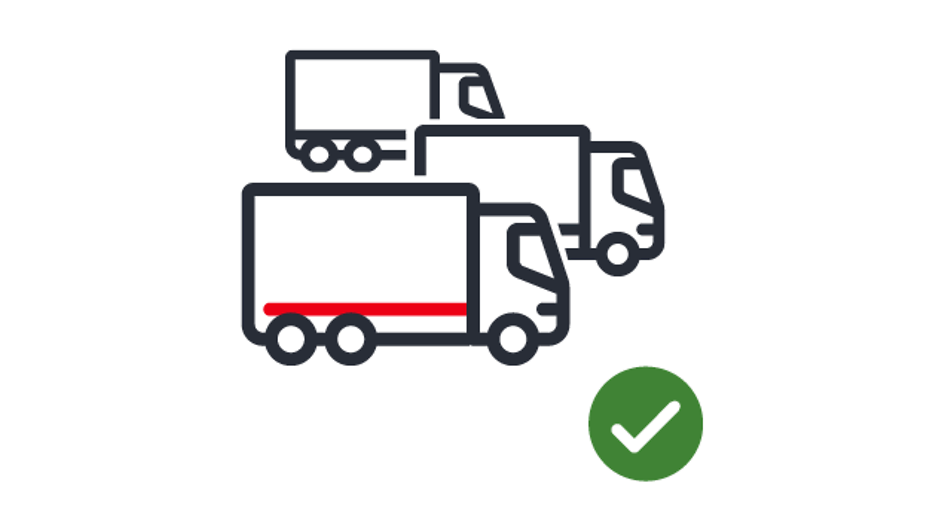 Icon lorries vertical